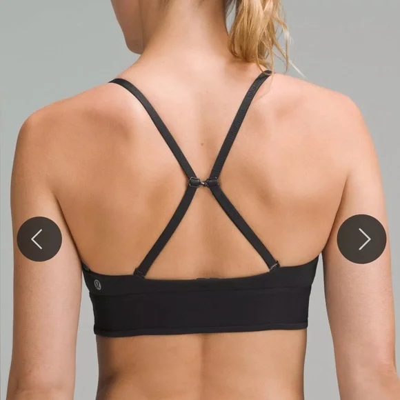 NWT Lululemon Black License to Train Triangle Logo Bra, Black - Picture 5 of 8